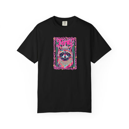 Feral Raccoon comfort color T-shirt