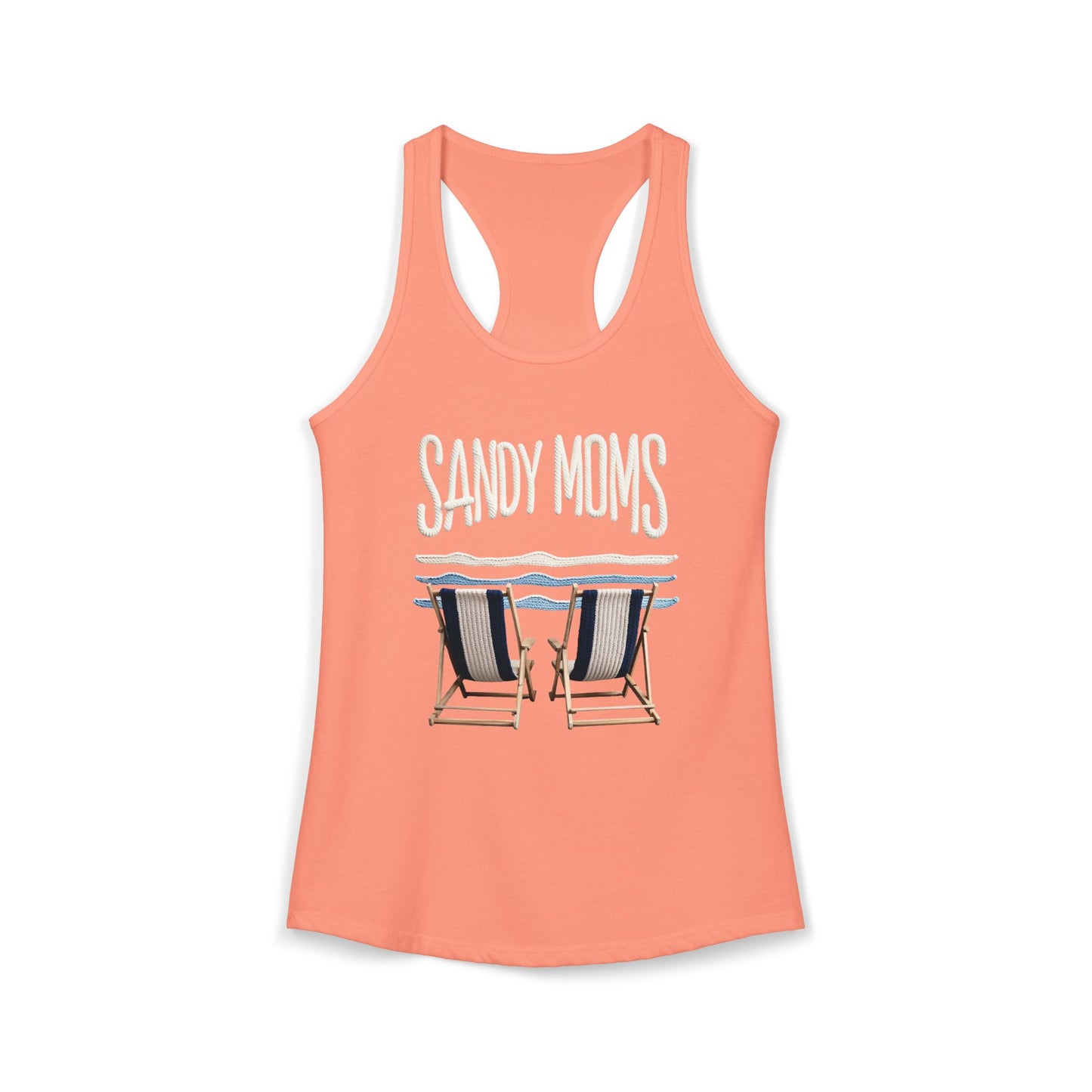 Sandy moms Racerback Tank