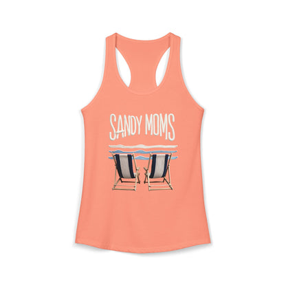 Sandy moms Racerback Tank