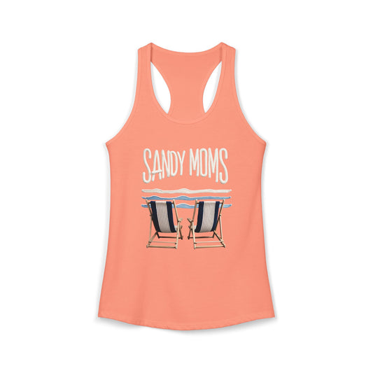 Sandy moms Racerback Tank