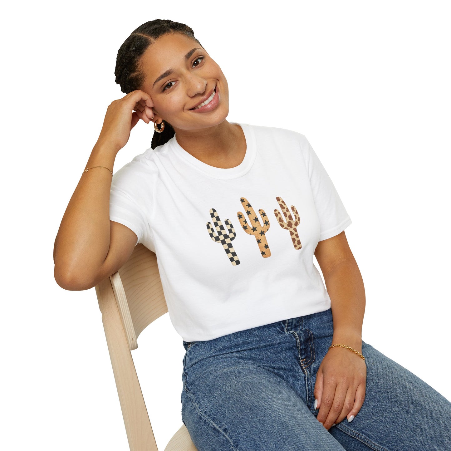 Leopard Print Cactus T-Shirt