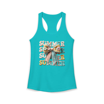 Summer yard bow Racerback Tank