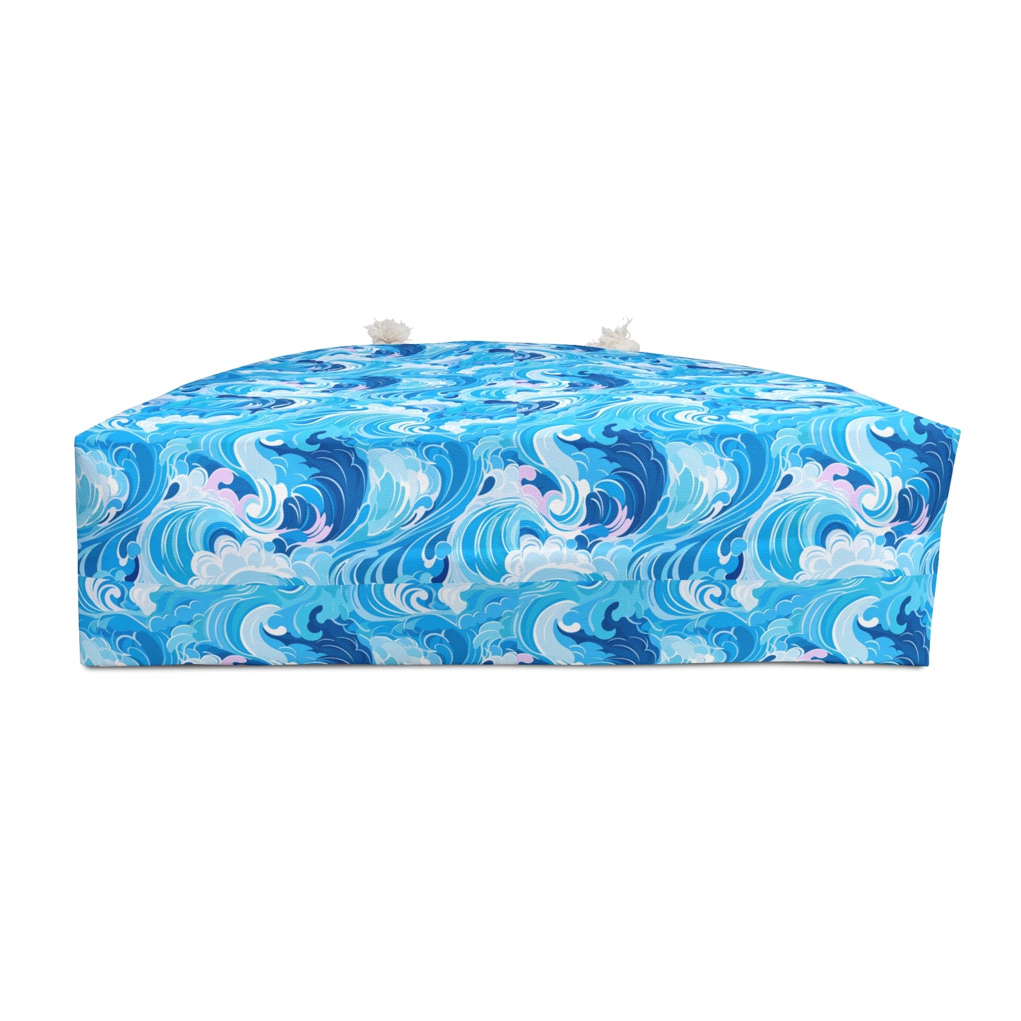Ocean Wave Weekender Bag – Blue Sea Beach Tote