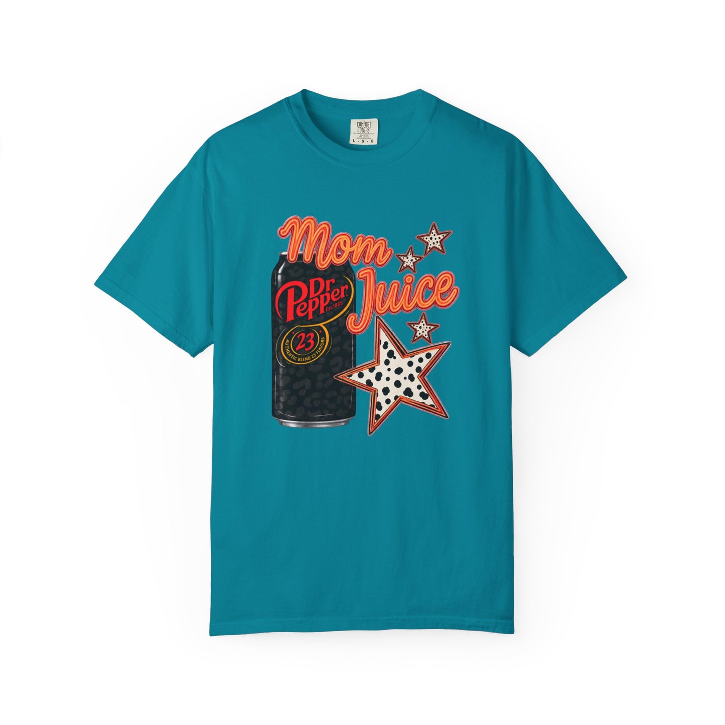 Mom Juice T-Shirt — Retro Dr Pepper Can Graphic Tee