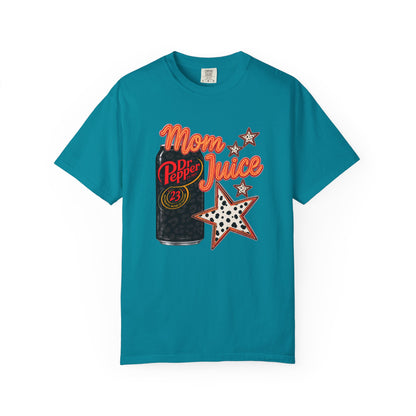 Mom Juice T-Shirt — Retro Dr Pepper Can Graphic Tee