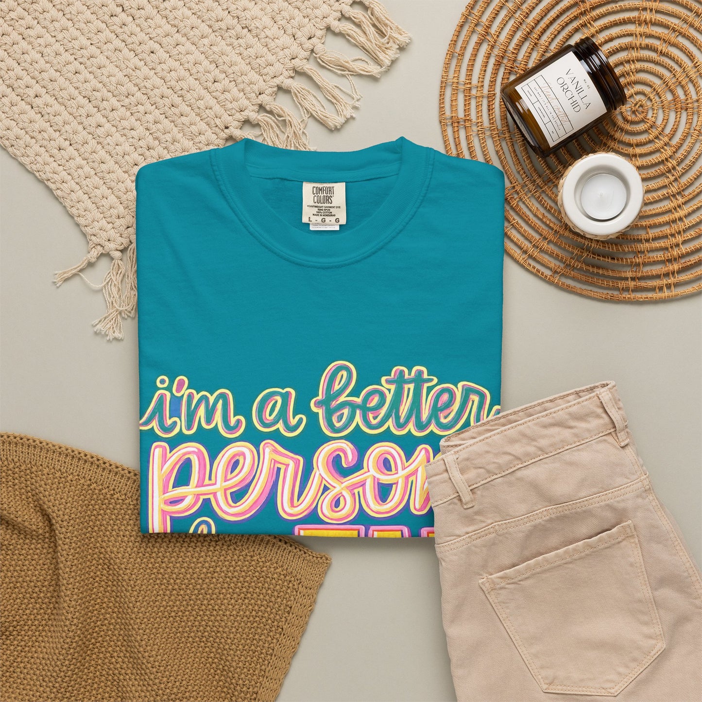I'm a Better Person When I'm Tan T-Shirt