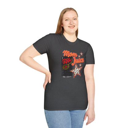 Mom Juice Dr Pepper T-Shirt – Retro Soda Graphic Tee for Moms