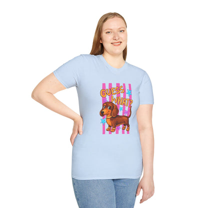 Dachshund “Guess What? Wiener Butt!” T-Shirt