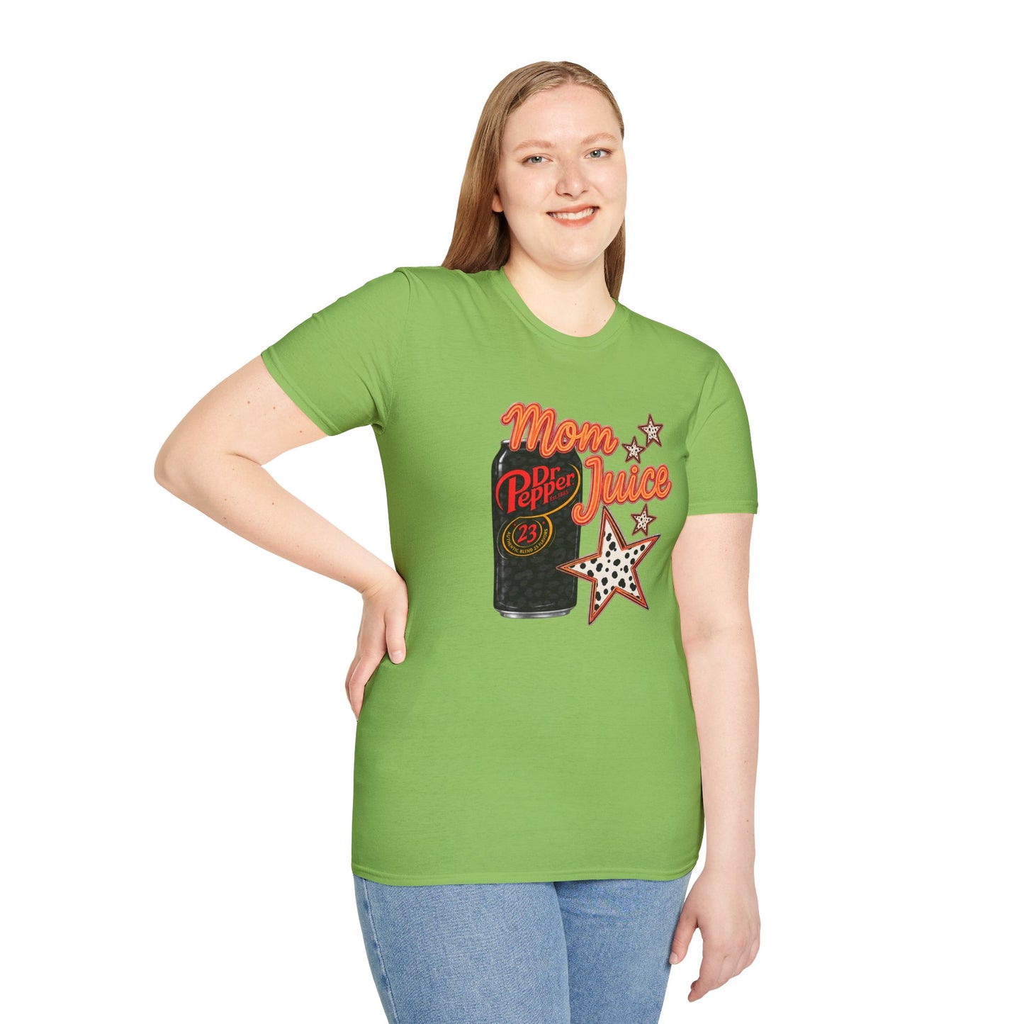 Mom Juice Dr Pepper T-Shirt – Retro Soda Graphic Tee for Moms