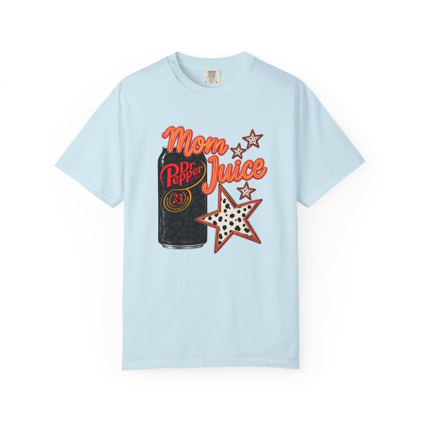 Mom Juice T-Shirt — Retro Dr Pepper Can Graphic Tee