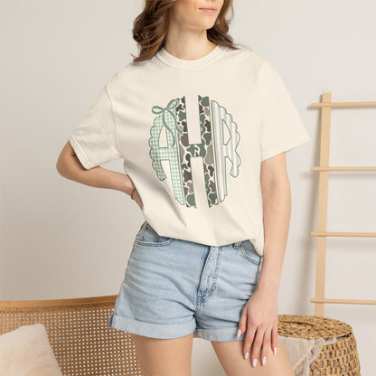 Camo Monogrammed CC Tee