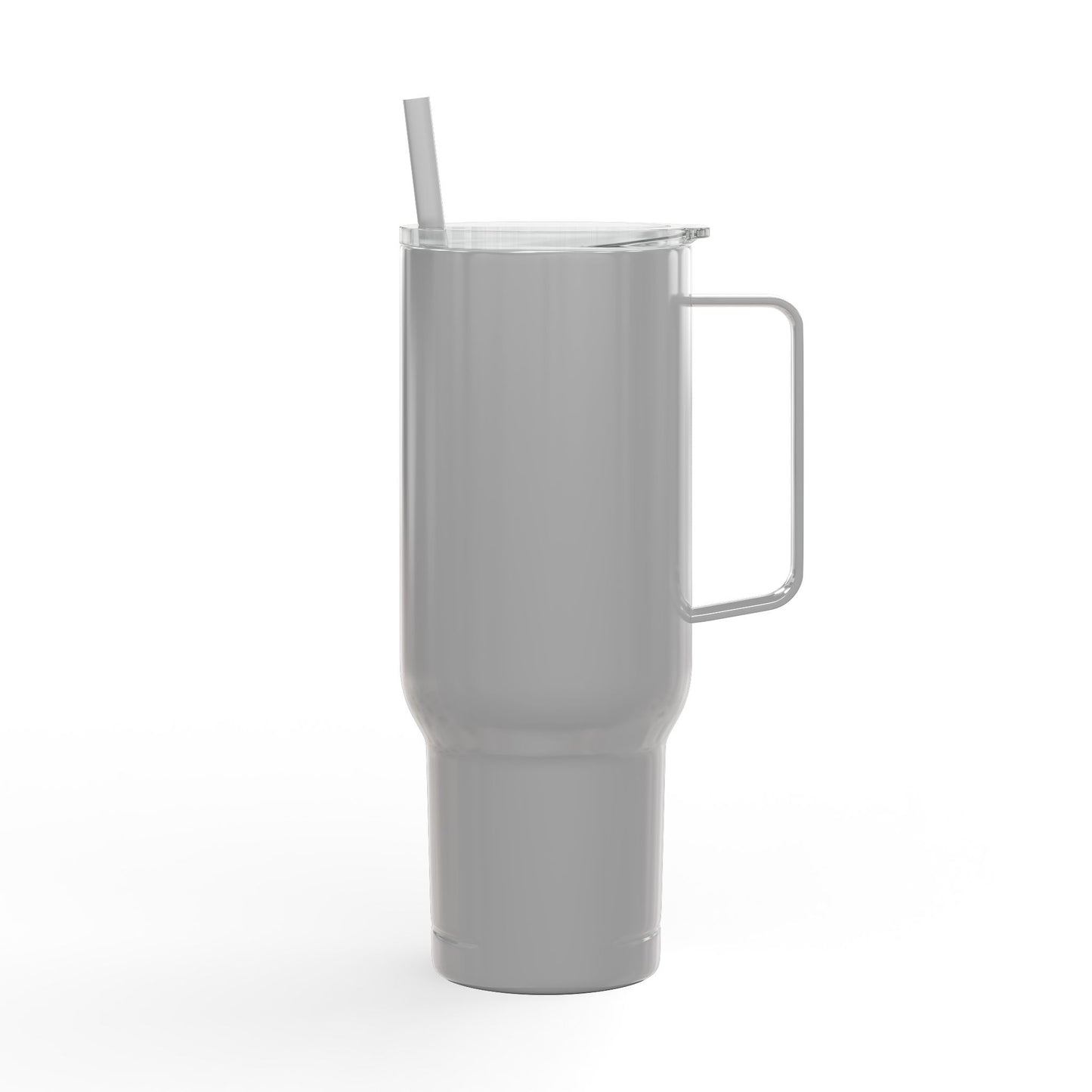 40oz Engraved Insulated Tumbler with Lid & Straw — Customizable Travel Mug