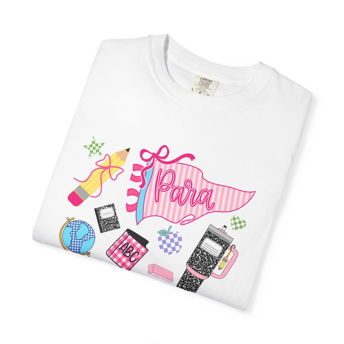 Retro 'Para' Collage T-Shirt — 90s Aesthetic Phone & Makeup Graphic Tee
