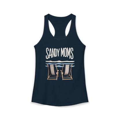 Sandy moms Racerback Tank