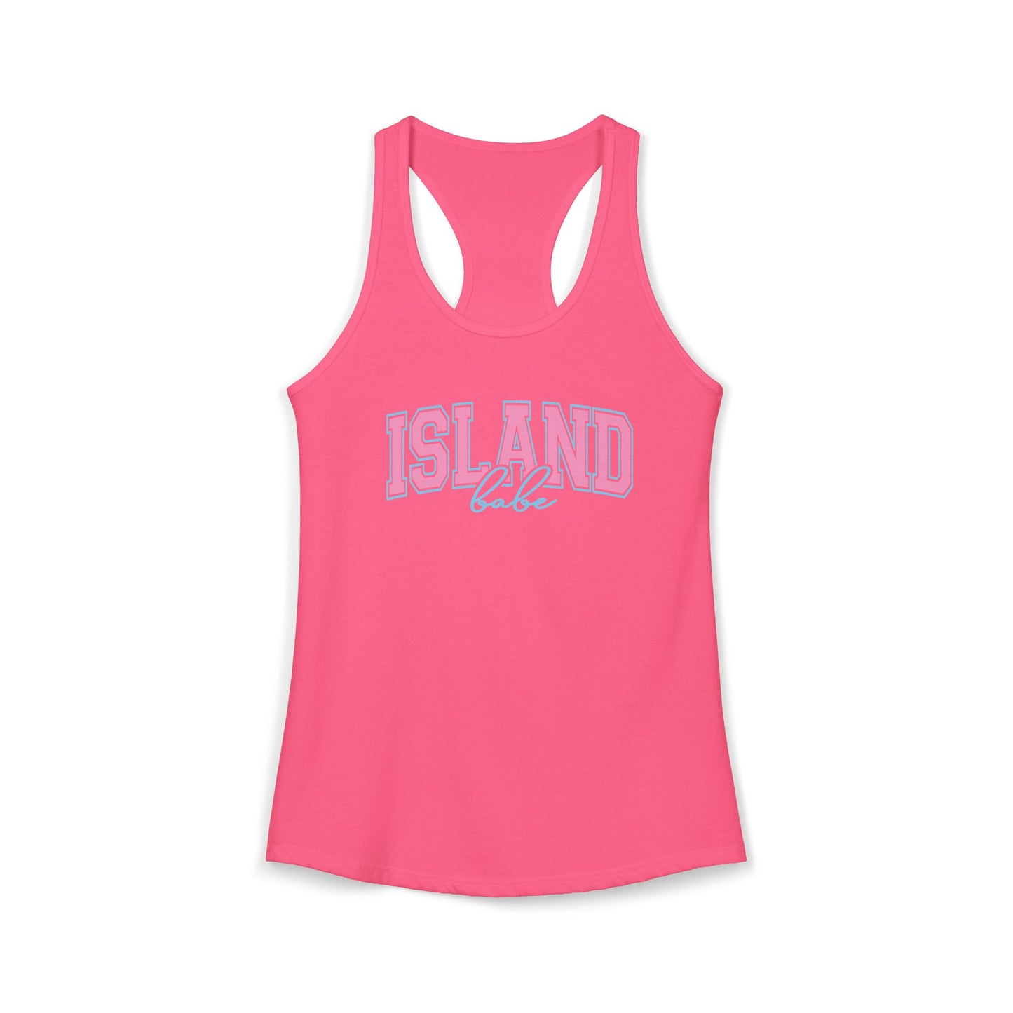 Island babe Racerback Tank