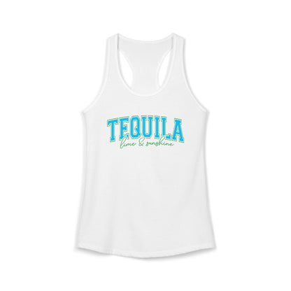 Tequila & lime Racerback Tank