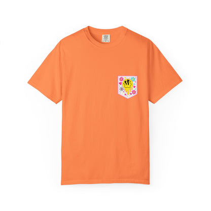 Social Moms Club T-Shirt — Colorful Retro Pocket Graphic Tee