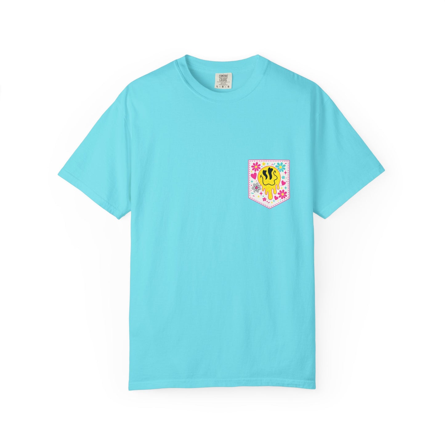 Social Moms Club T-Shirt — Colorful Retro Pocket Graphic Tee