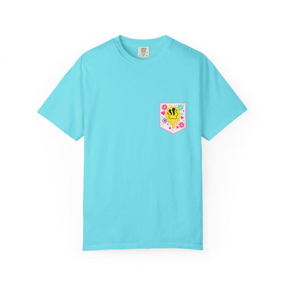Social Moms Club T-Shirt — Colorful Retro Pocket Graphic Tee