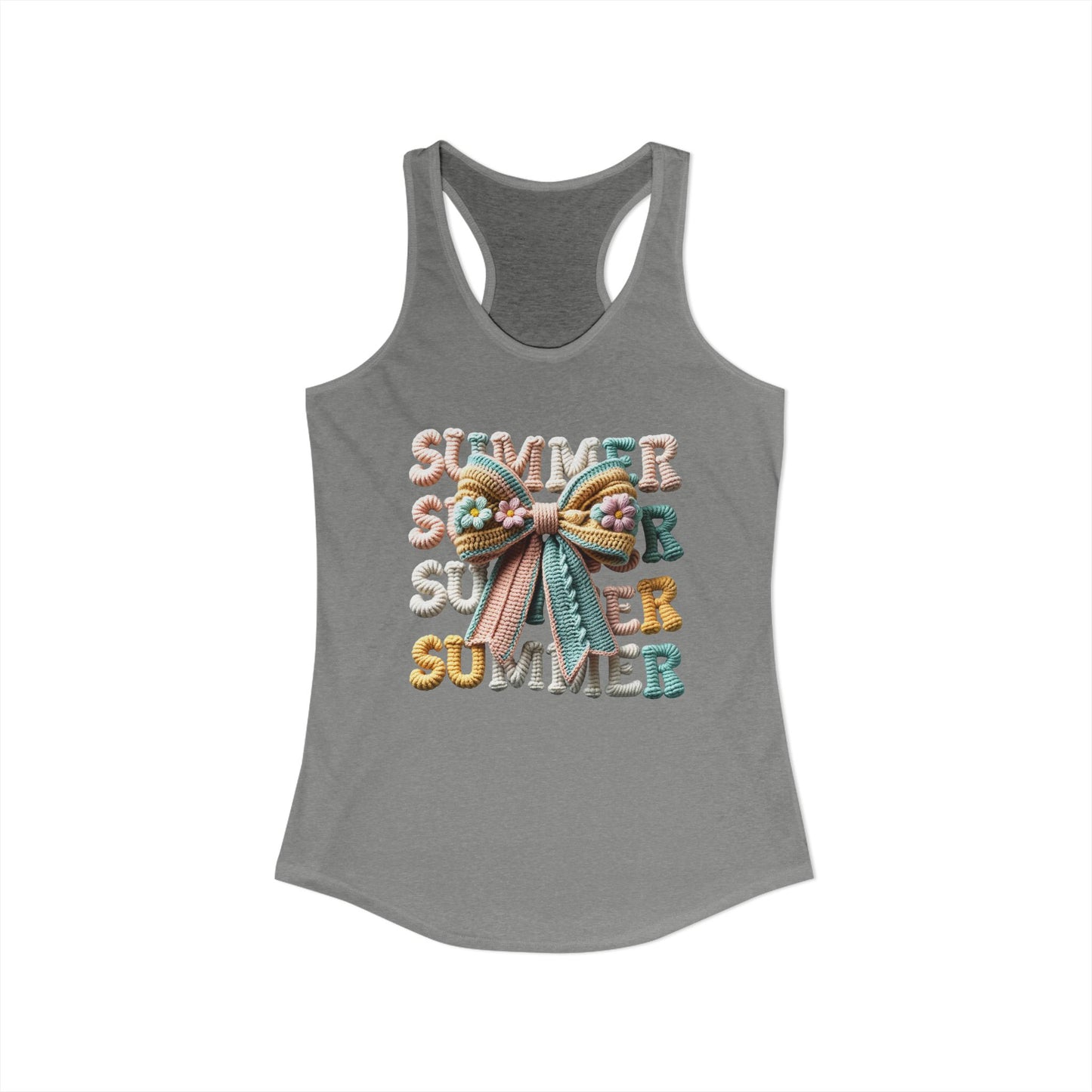 Summer yard bow Racerback Tank