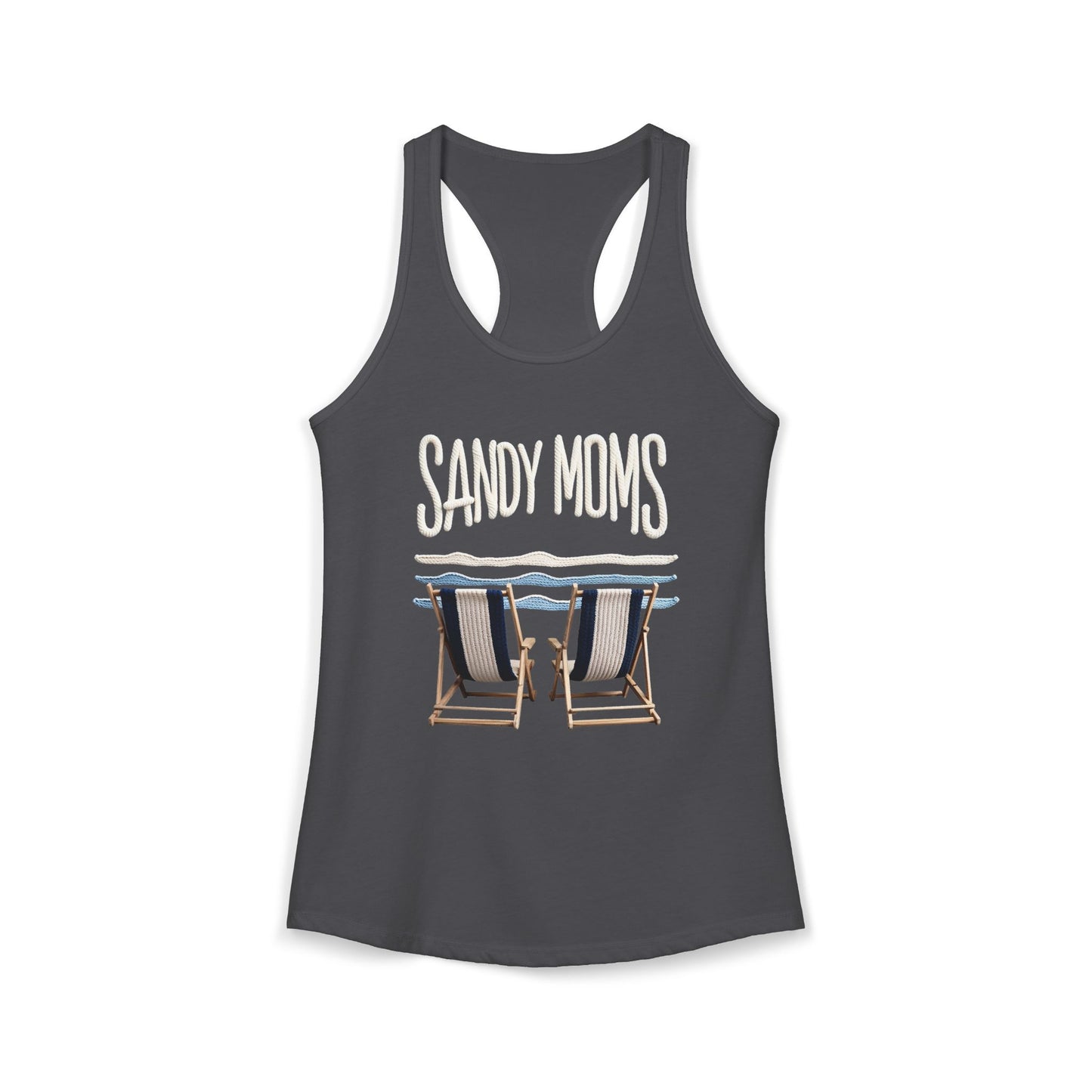 Sandy moms Racerback Tank
