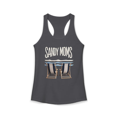 Sandy moms Racerback Tank