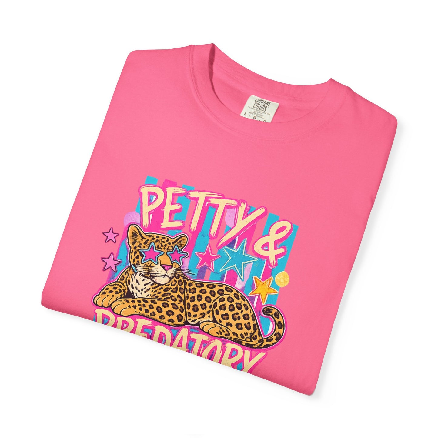 Petty & Predatory Leopard Graphic T-Shirt