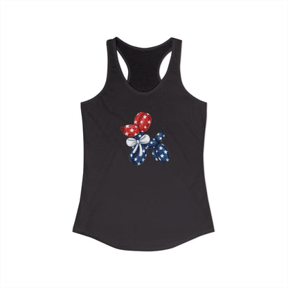 Balloon dog Racerback Tank