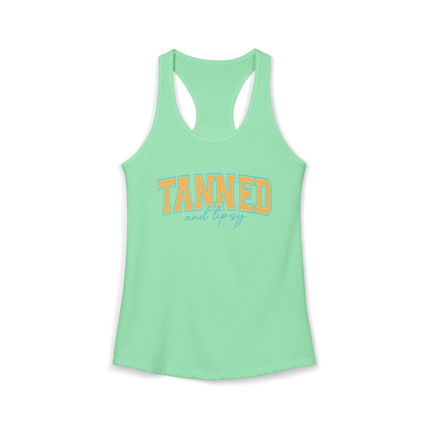 Tanned & Tipsy Racerback Tank