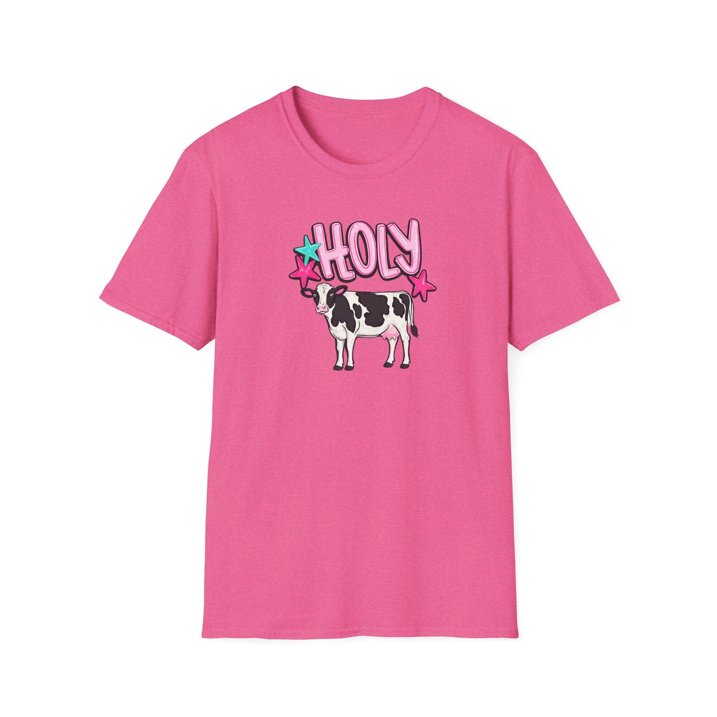 Holy Cow T-Shirt — Cute Pastel Cow Graphic Tee
