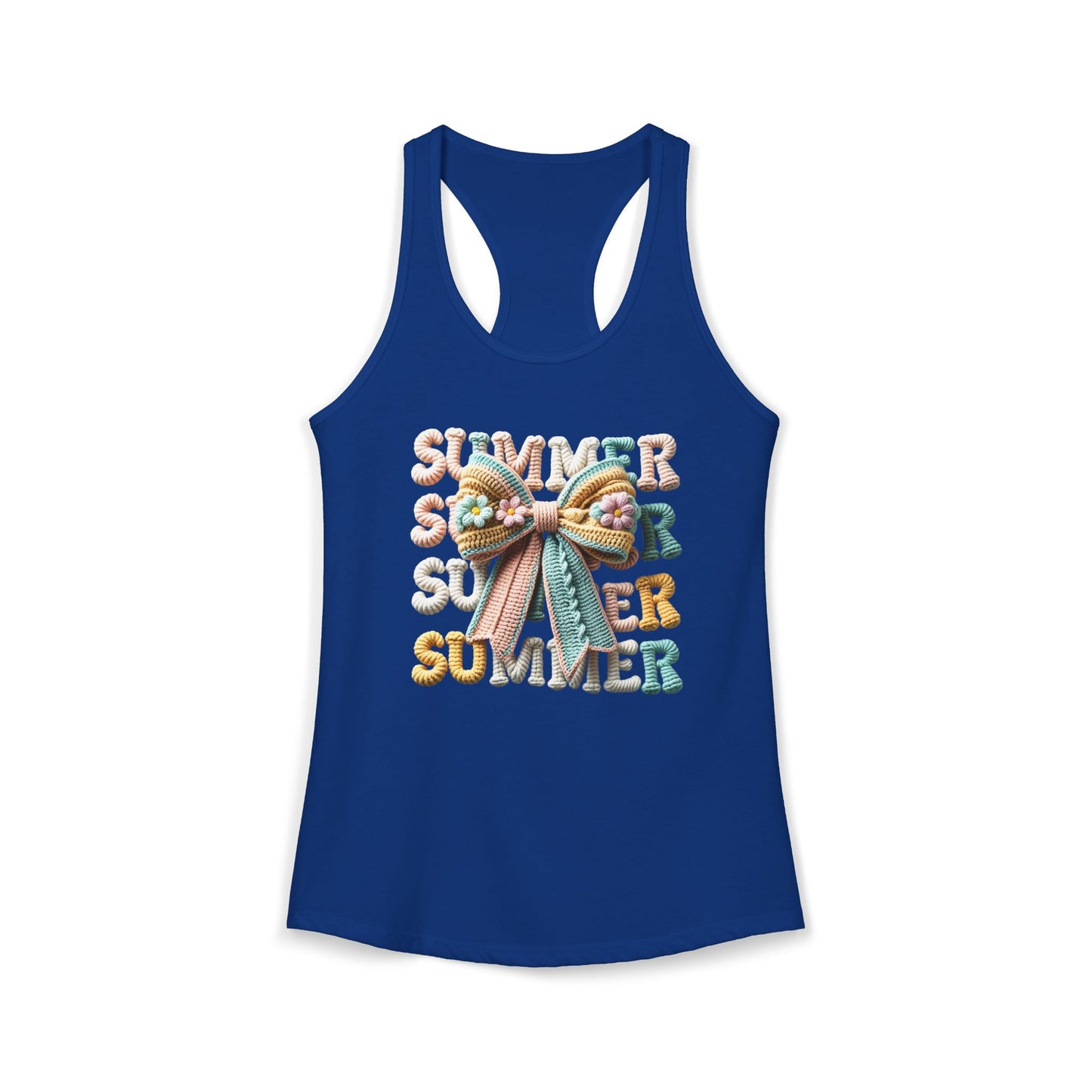 Summer yard bow Racerback Tank