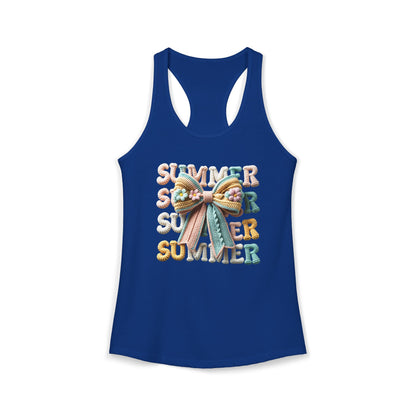 Summer yard bow Racerback Tank