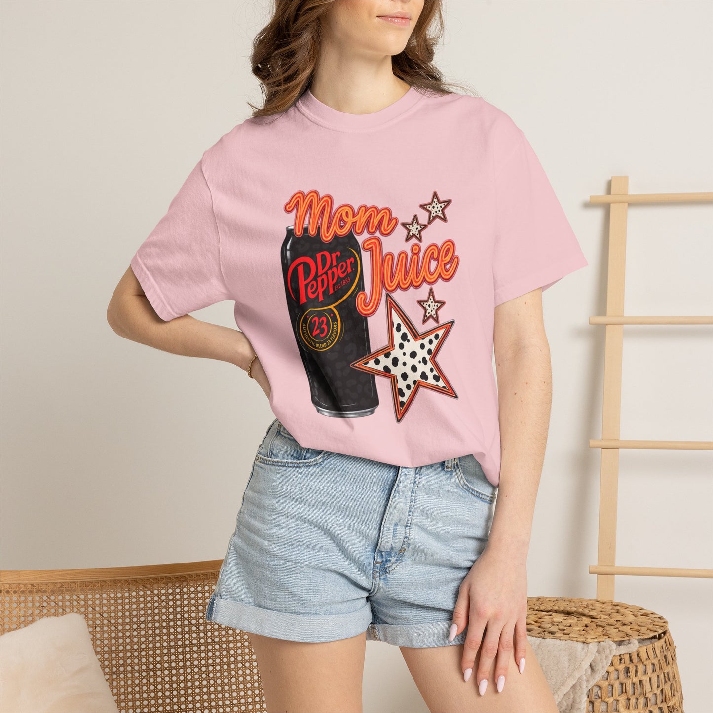 Mom Juice T-Shirt — Retro Dr Pepper Can Graphic Tee
