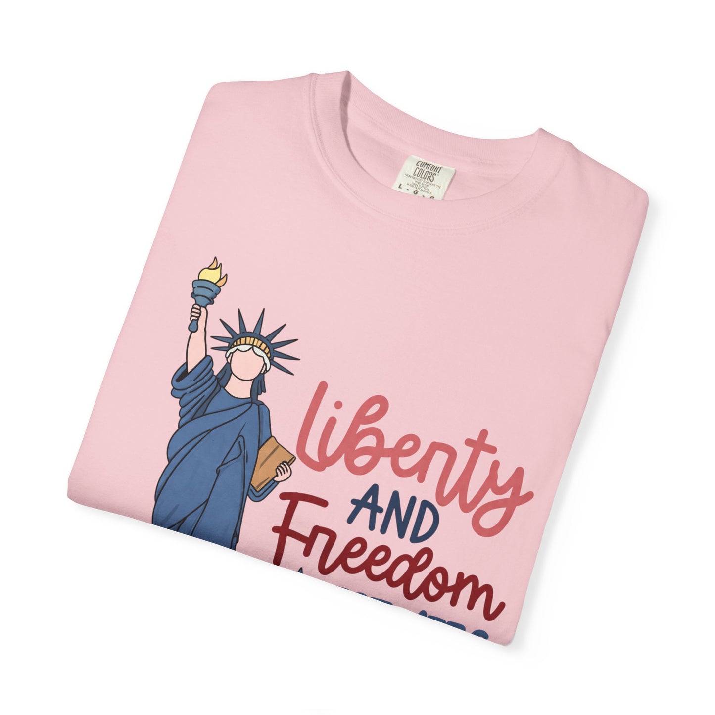 Liberty and Freedom T-Shirt — Statue of Liberty EST 1776 Patriotic Tee