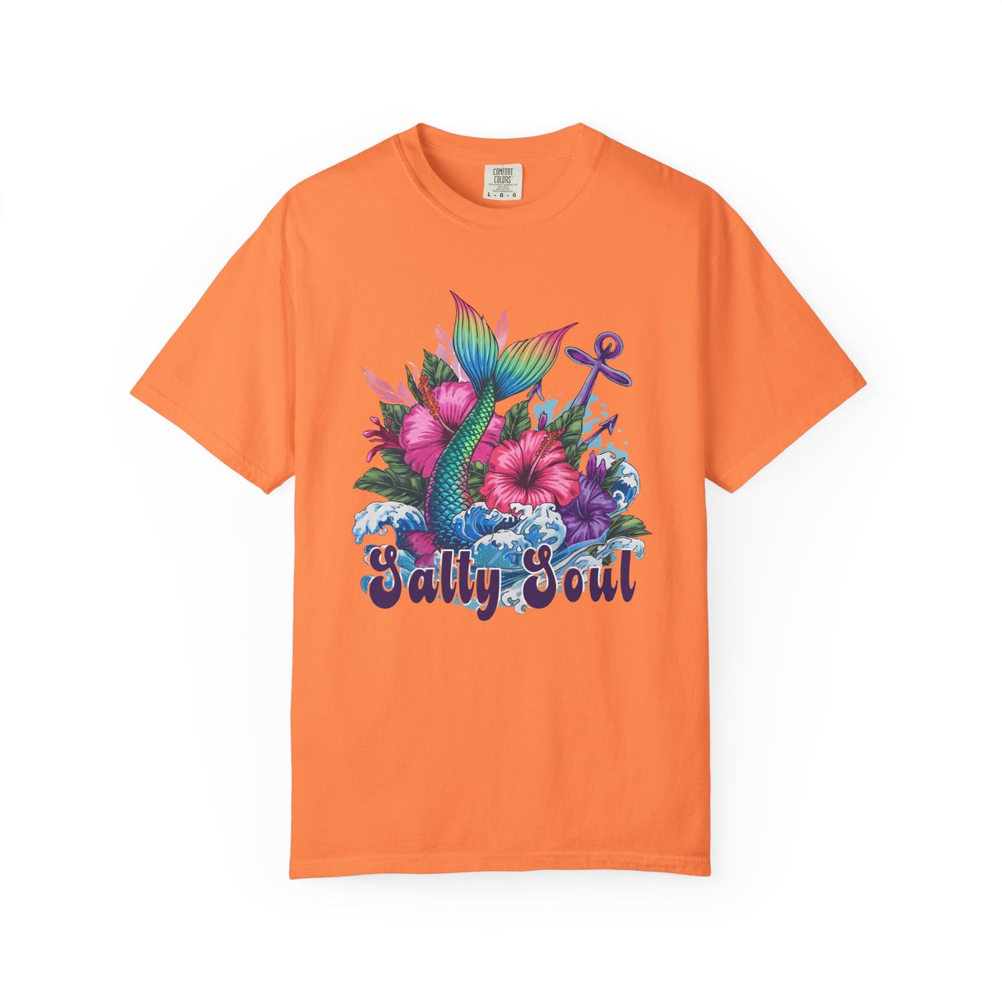 Salty Soul Mermaid Tail T-shirt