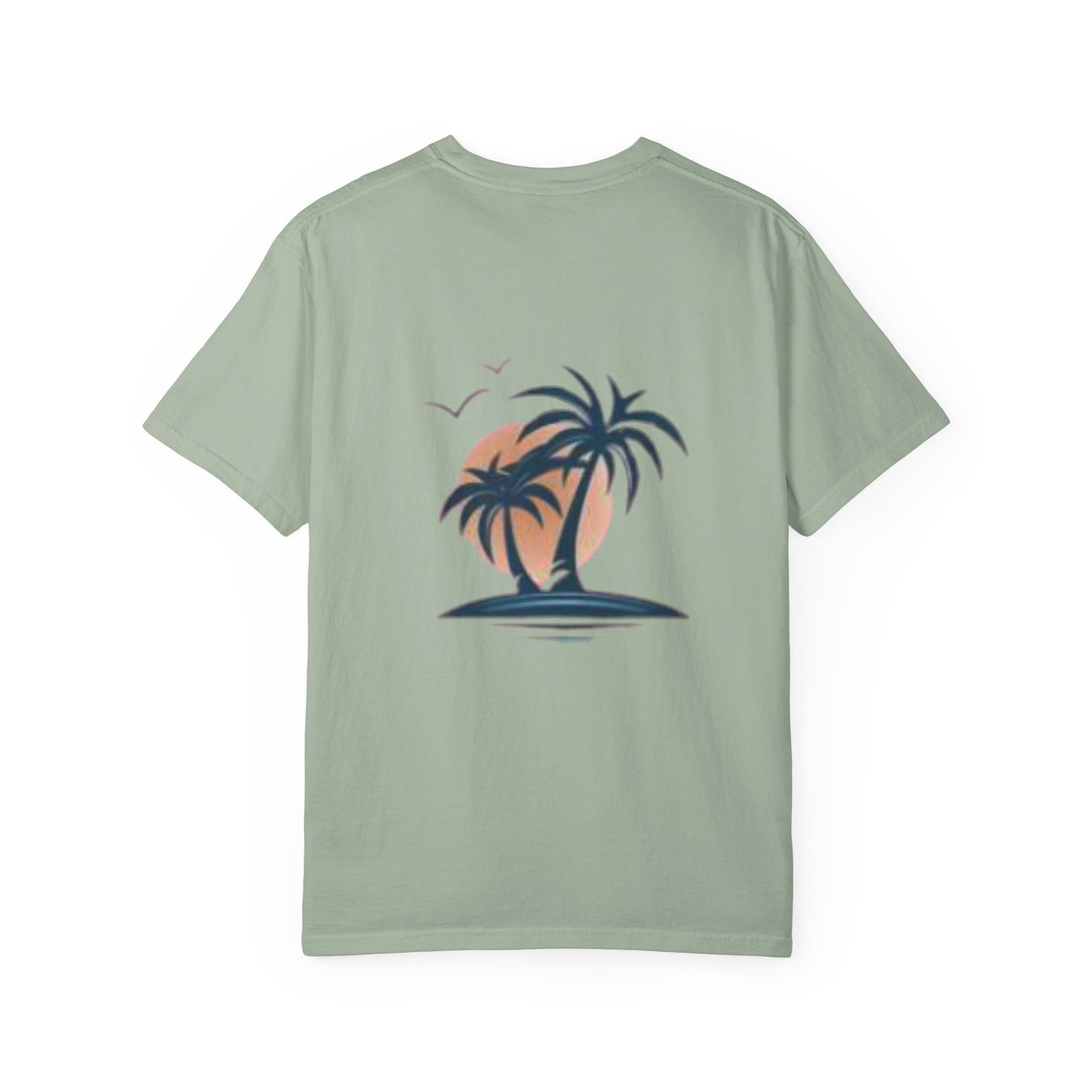 Palm Trees In the Sun, Front & Back T-shirt