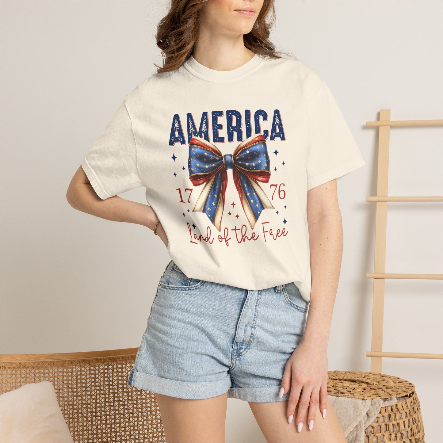 America 'Land of the Free' Patriotic T-Shirt