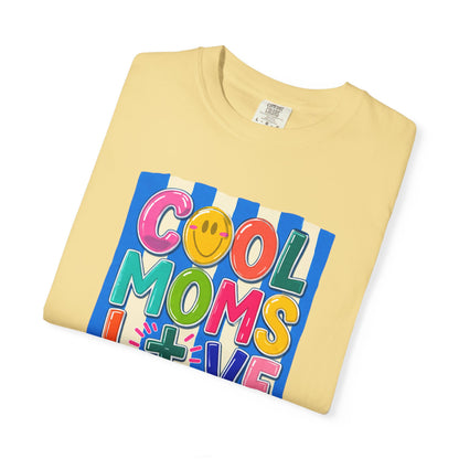 Cool Moms Love Jesus T-Shirt — Colorful Retro Christian Graphic Tee