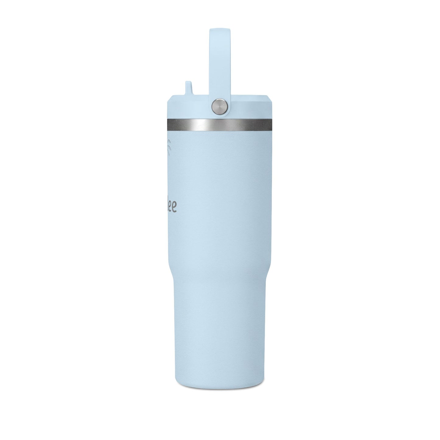 Personalized 32oz Tumbler - Palm Tree Name Engraved Travel Bottle