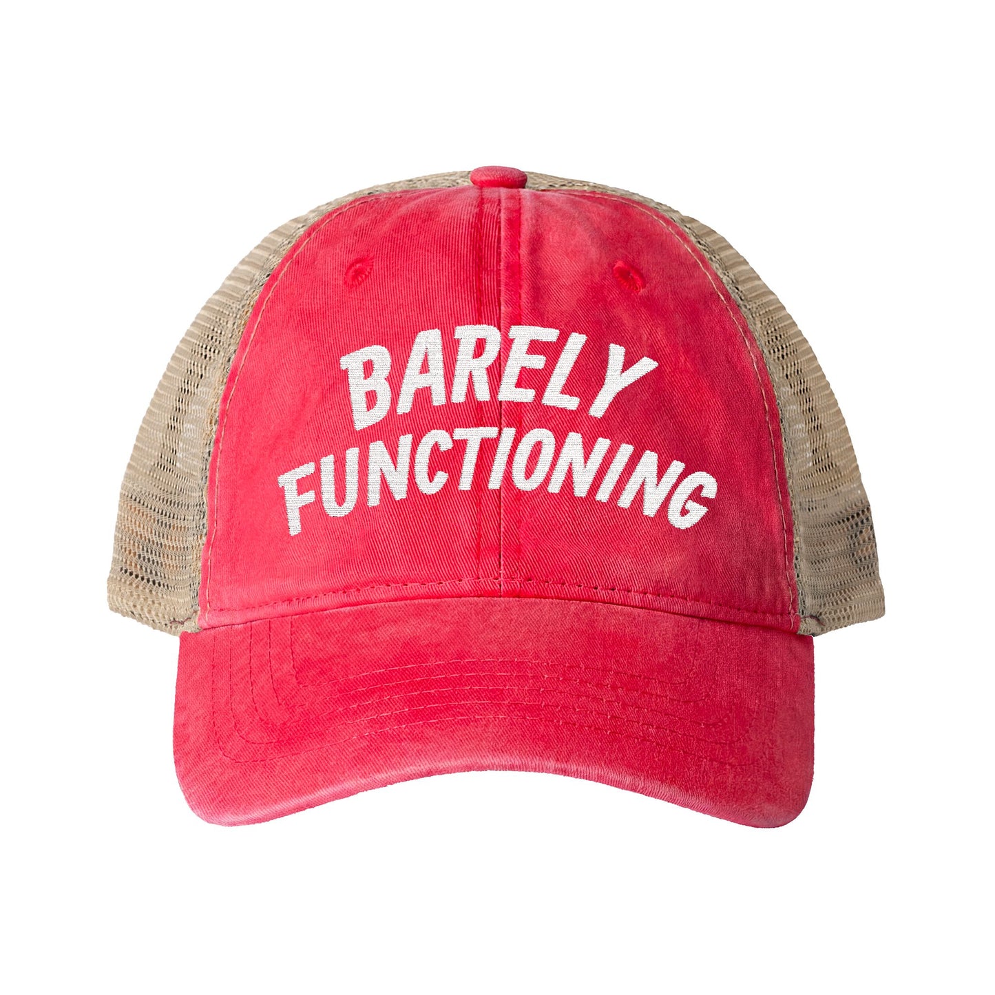 Women's Washed Mesh-Back Cap