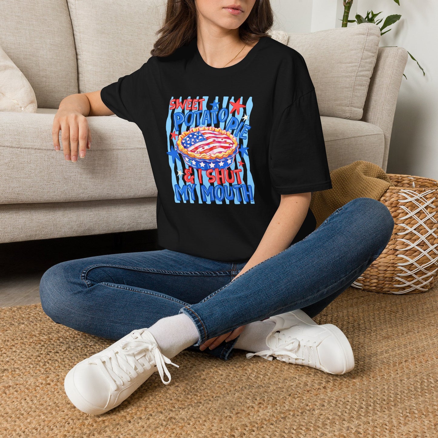 T-Shirt — 'Sweet Potato Pie' Patriotic Graphic Tee