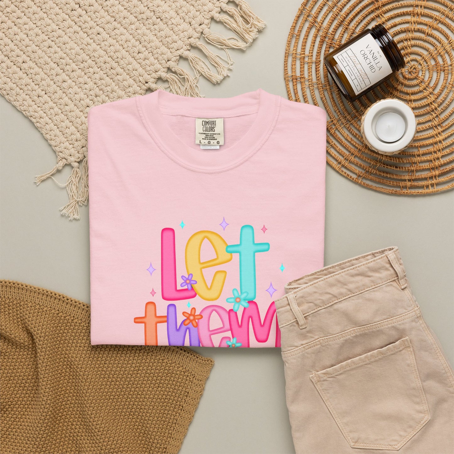 Let Them T-Shirt — Colorful Positive Kids & Pride Tee