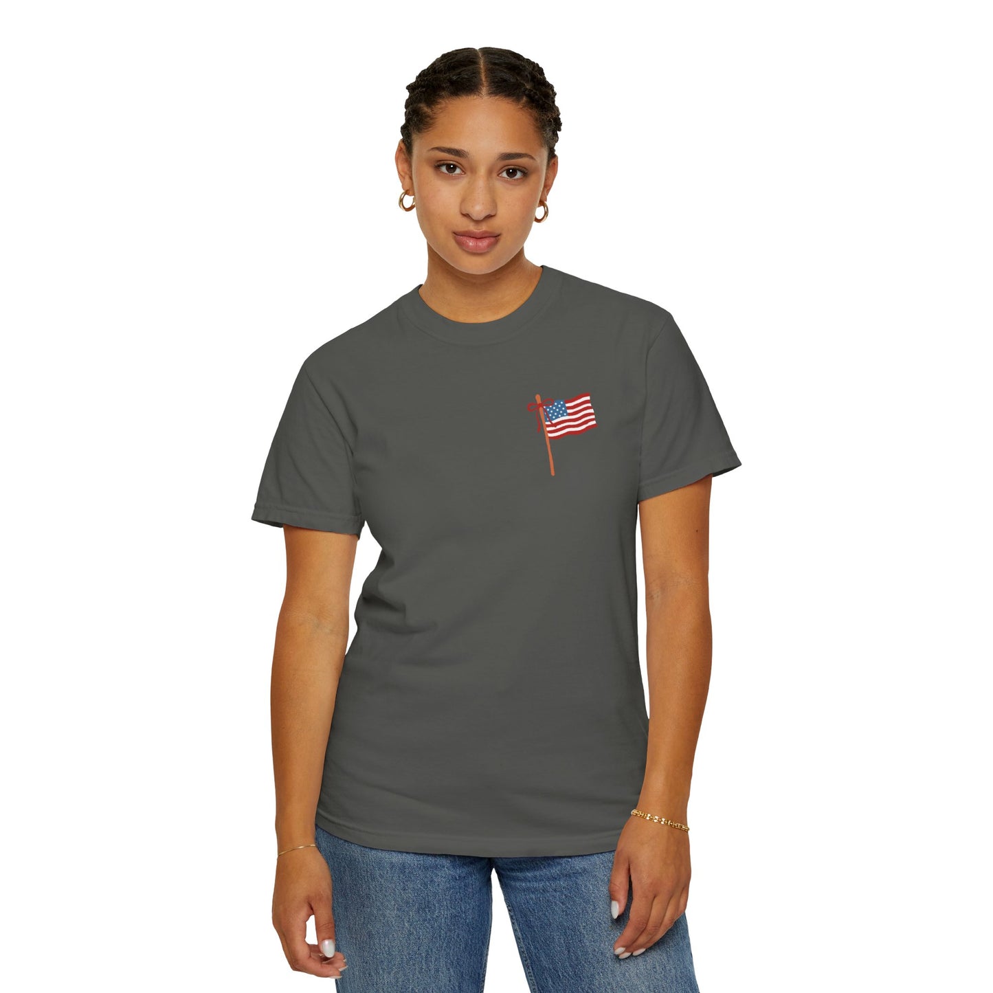 Hot Dog Graphic T-Shirt — "Bad Day to Be a Hot Dog" Patriotic Tee