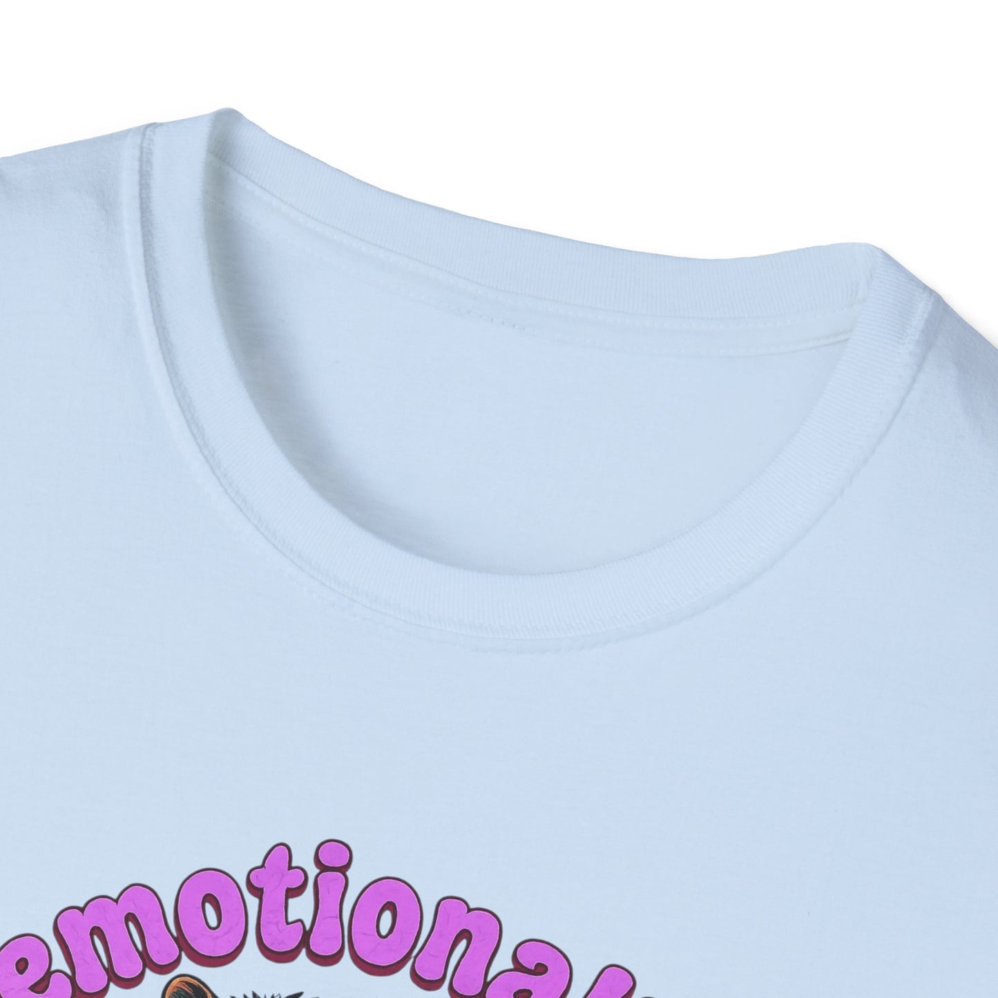 Emotionally Deceased T-Shirt — Cute Colorful Armadillo Graphic
