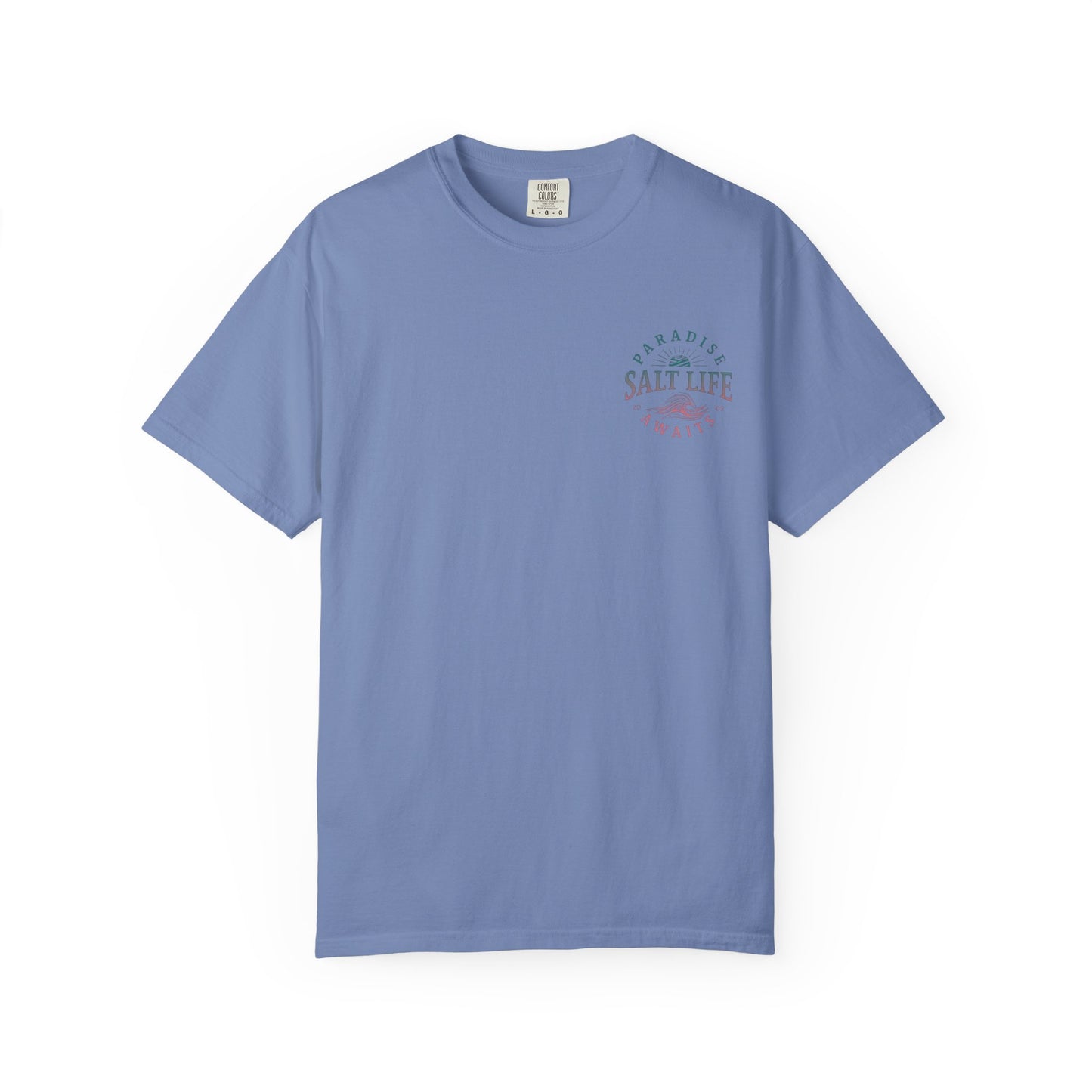 Salt Life Paradise Awaits Front & Back T-shirt