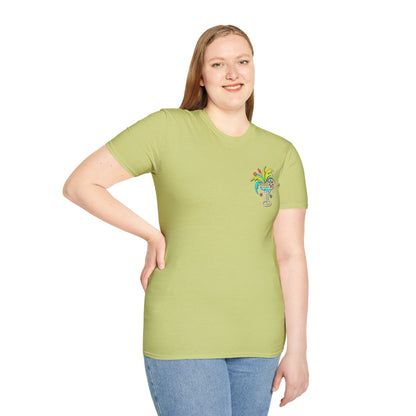 T-Shirt — "Tanned and Tipsy" Tropical Cocktail Graphic Tee