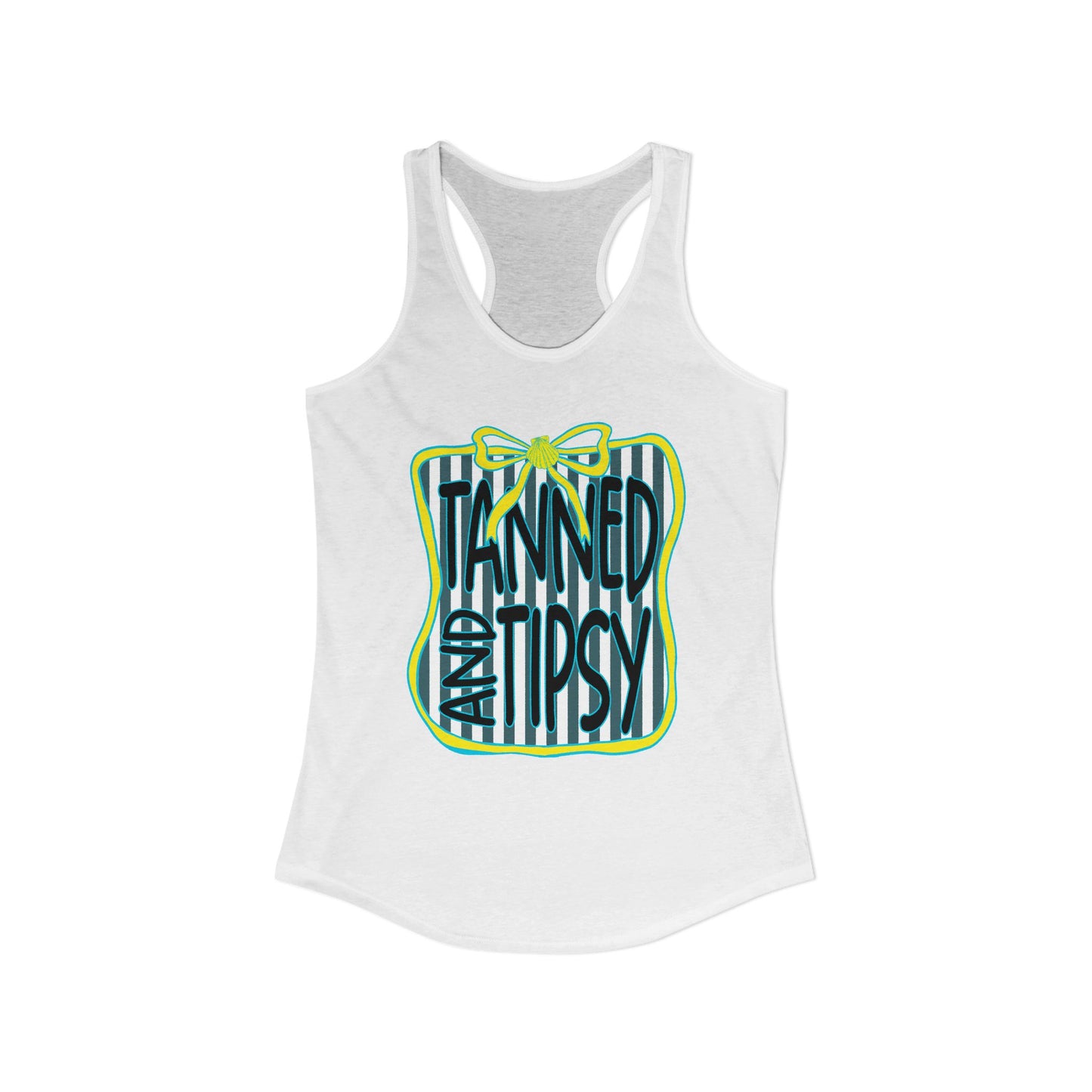 Tanned & Tipsy Racerback Tank