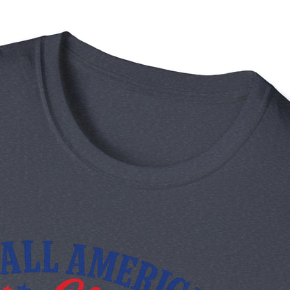All American Chick T-Shirt — Patriotic Fourth of July Chicken Tee
