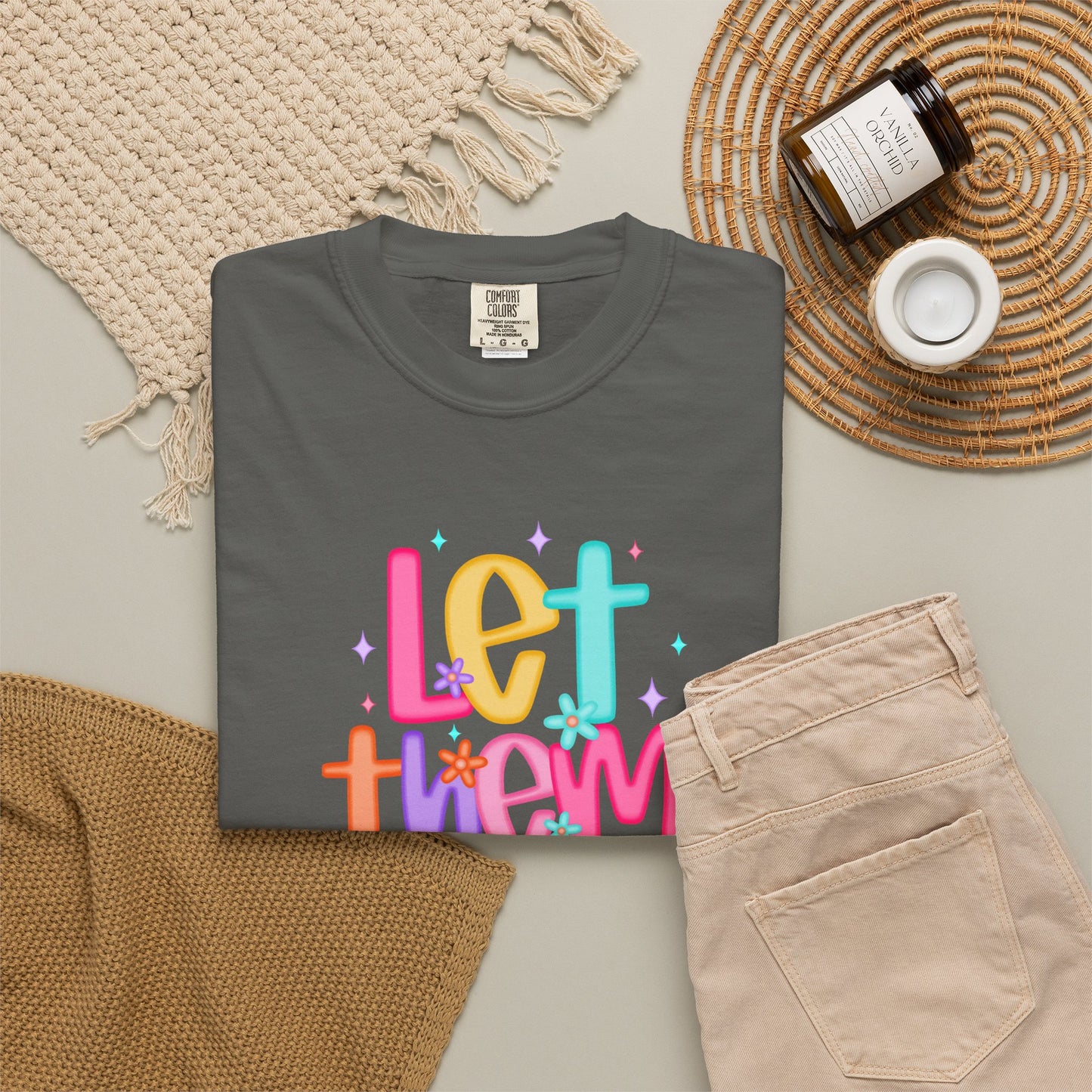 Let Them T-Shirt — Colorful Positive Kids & Pride Tee