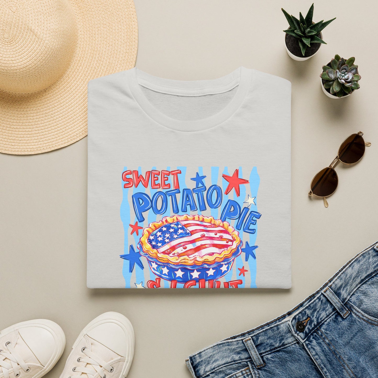 T-Shirt — 'Sweet Potato Pie' Patriotic Graphic Tee